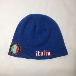 Puma Italia Men’s Blue Beanie